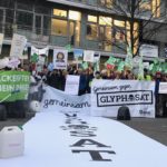 Glyphosat Protest CSU Zentrale