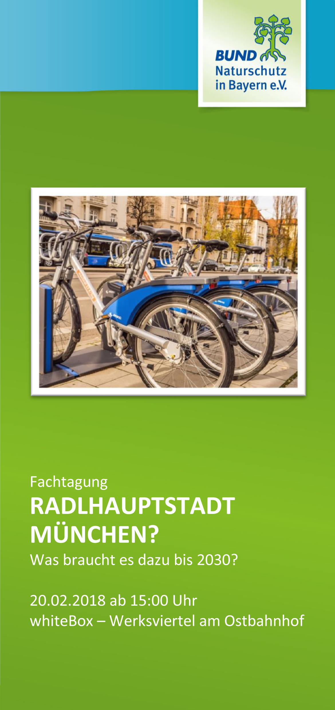 Programm Radtagung 2018 Titelseite