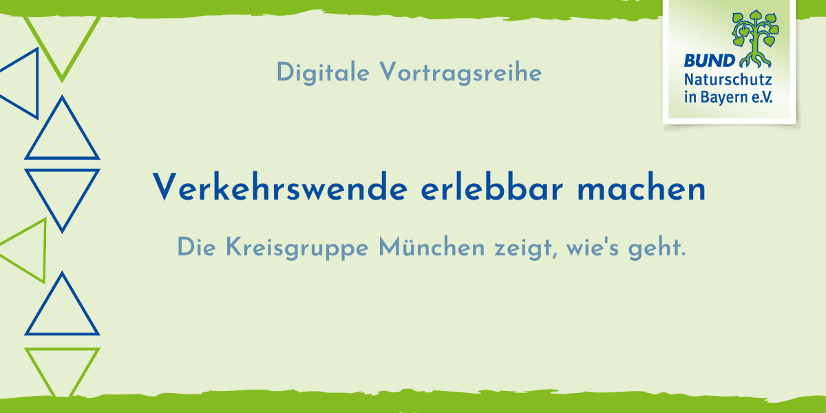 Vortrag: "Autofreie Stadtgestaltung in München und Köln"