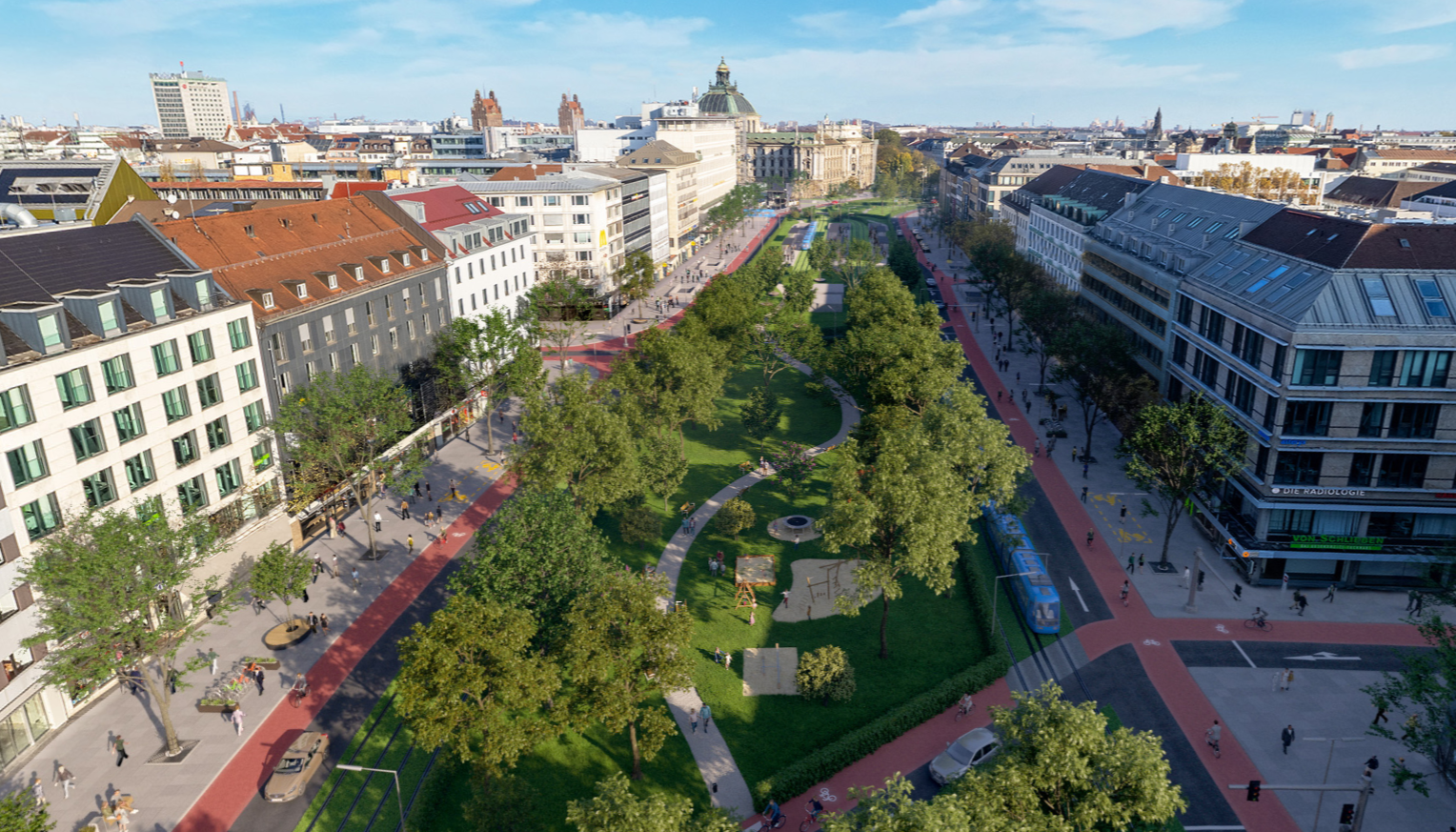 Von der Stadtautobahn zum Munich Central Park