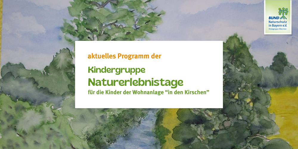 „In den Kirschen“ – Termine für die kommenden Naturerlebnistage