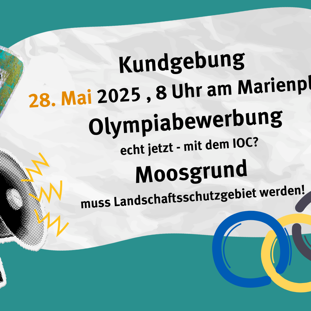 Kundgebung vor dem Rathaus am 28.5. um 8 Uhr
