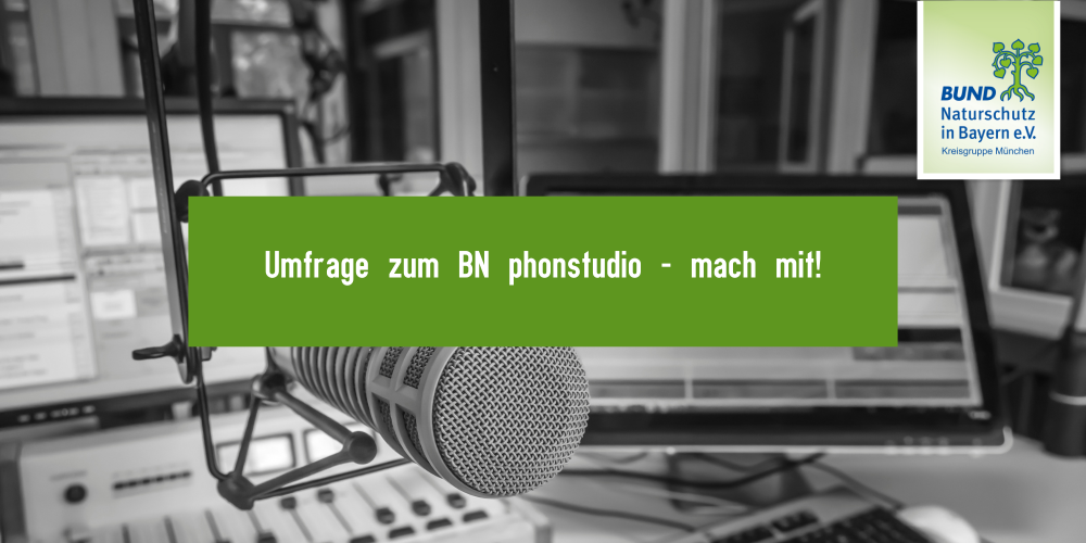 Umfrage zum BN phonstudio – mach mit!