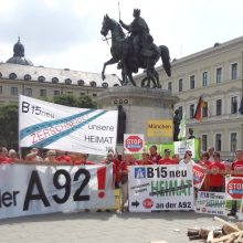CSU-Verkehrsoffensive als Wahlkampfspektakel