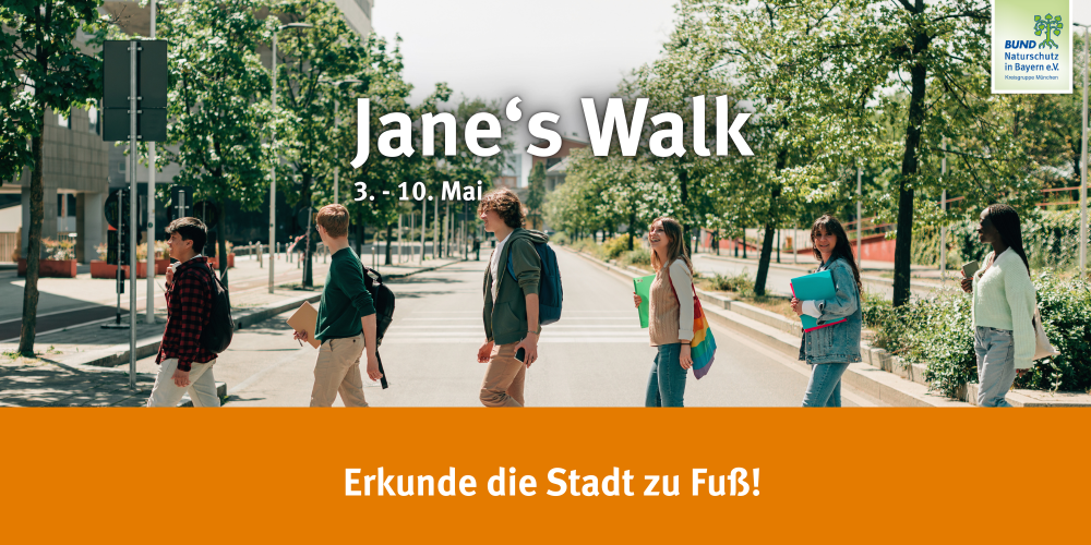 Jane‘s Walk – Erkunde die Stadt zu Fuß!