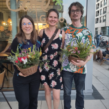 Patenehrung des Baureferats im Prinz-Eugen-Park