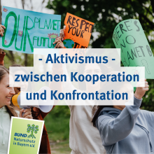 Sendung Juni 2023: Aktivismus – zwischen Kooperation und Konfrontation