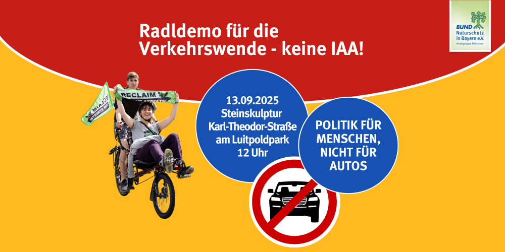 Politik für Menschen, nicht für Autos!