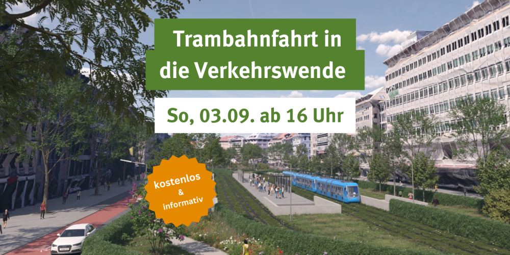 Mit der Tram in die Verkehrswende