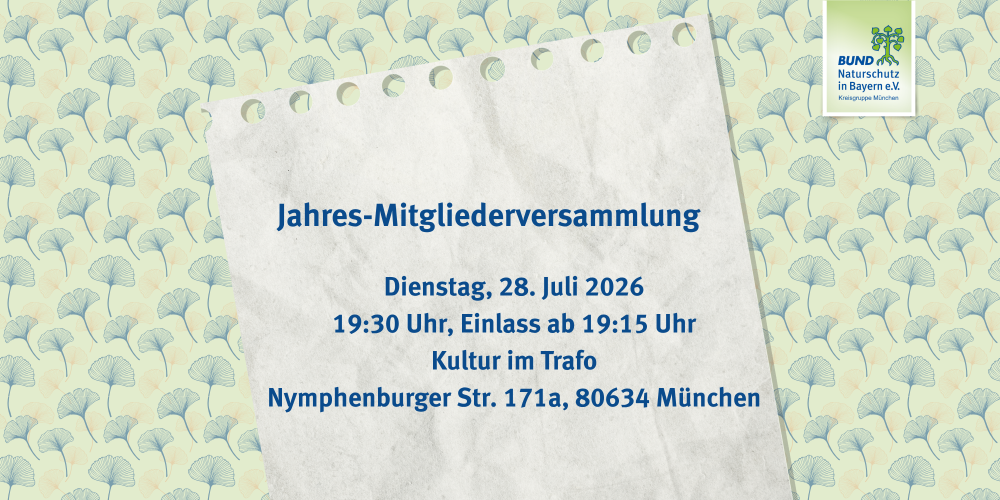 Ankündigung Jahres-Mitgliederversammlung 2026
