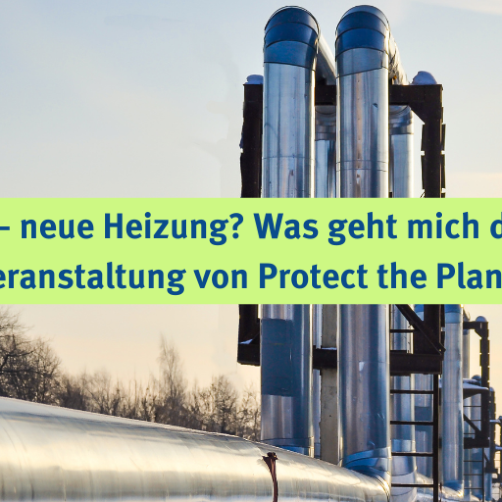 „Klima – neue Heizung? Was geht mich das an?“ – Veranstaltung und Vortrag